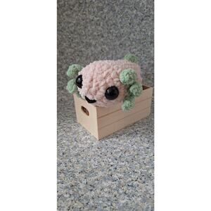 Cute Plush Handmade Crochet Amigurumi Annie the Axolotl